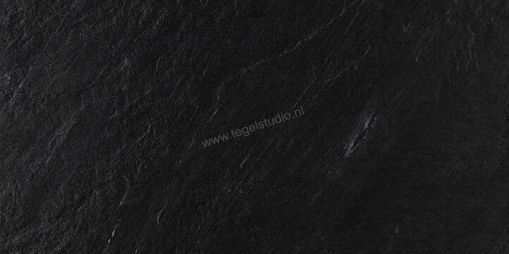 Marazzi Mystone - Lavagna Nero 30x60 cm Vloertegel / Wandtegel Mat Vlak Naturale M05C | 88829