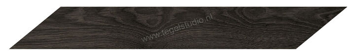 Kronos Ceramiche Les Bois Cobolo 9x58.5 cm Vloertegel / Wandtegel Chevron Mat Gestructureerd Naturel KROLB060 | 98044
